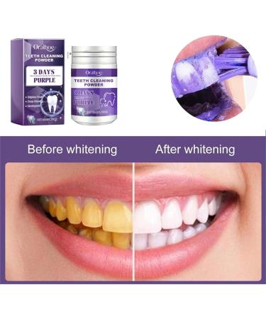 3 Days Teeth Whitening Pearl Probiotic Tooth Powder Has Refreshing Taste Refreshing Mint Flavor Effective Teeth Whitening Remove Stains (1pc) - Buy Online on GoSupps.com