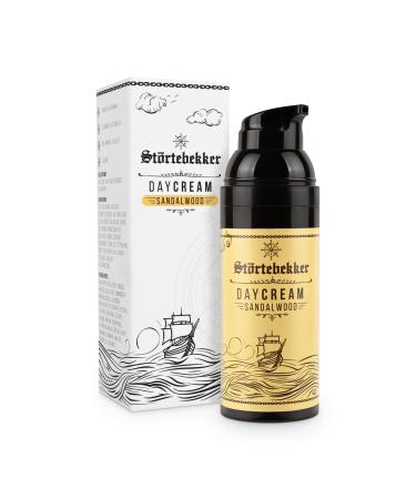 St rtebekker Premium Sandalwood Day Cream Contains almond oil and jojoba oil against irritation Pleasant sandalwood scent Gift idea for men/men