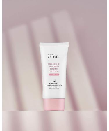 MakeP:rem Calming Tone Up Tinted Sunscreen SPF 50+ | Vegan & Reef-Safe Sunblock for Sensitive Skin - Buy Online on GoSupps.com