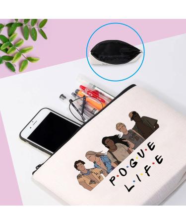 Kujtim Out Pogue Banks Zip Pocket Makeup Bag for Women | John B JJ Papst Kiara | OBX NC Pogue Makeup Essential - Buy Online on GoSupps.com