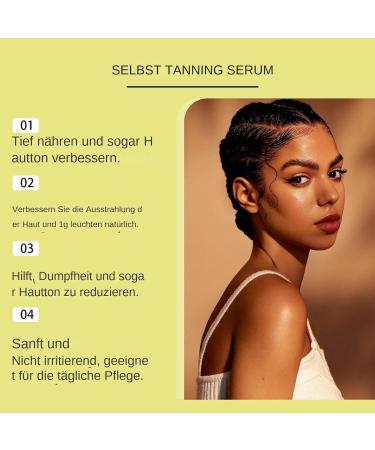 Selftanning lotion firming body care natural bronze fluid with hydration for face body men and women tanning solution - Buy Online on GoSupps.com