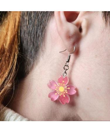 Feyley Earrings | Sweet Luminous Flower Charm Drops | Summer Dangle Earrings for Women | Ear Jewelry Style 2 - Shop Now! - Buy Online on GoSupps.com