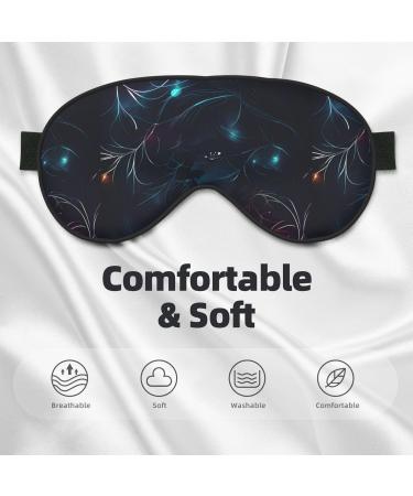 Unisex Adjustable Blackout Sleep Eye Mask - Dream Comfort for Home Travel Yoga & Office Naps - Buy Online on GoSupps.com