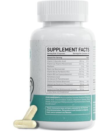 Doctor Recommended Prescription Strength Tinnitus Relief Extra Strength Formula for Ringing Ears | Compare to Tinnitus 911 & Lipo Flavonoid - Buy Online on GoSupps.com