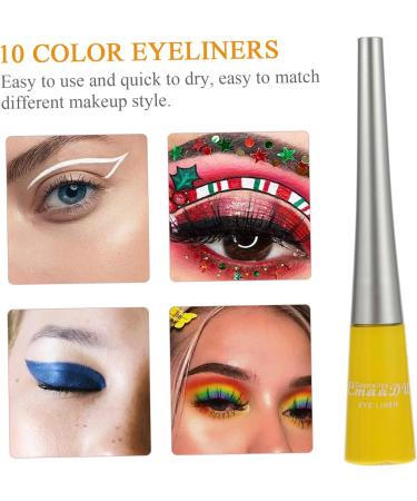 BIUDECO 10pcs plastic Eye Lining Pens waterproof eyeliner liquid liquid eyeliner pencil - Buy Online on GoSupps.com