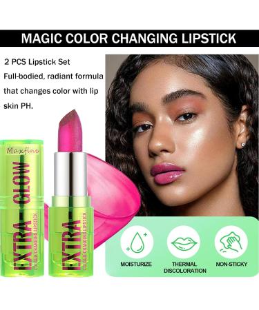 3 PCS Jelly Crystal Vera Lipstick - Magic Color Changing Lip Balm | Long Lasting Nourishing Gloss & Plumping Oil | International Shipping - Buy Online on GoSupps.com