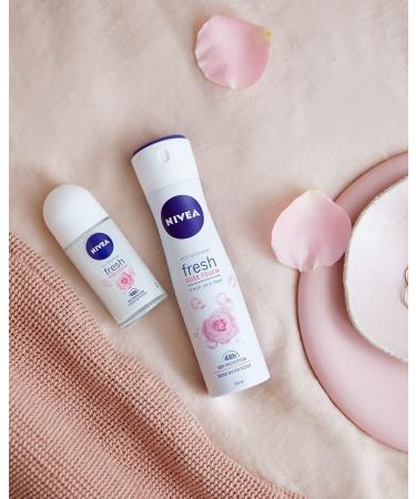 NIVEA Rose Touch 48 H Antiperspirant Roll-On for Women 50 ml - Buy Online on GoSupps.com