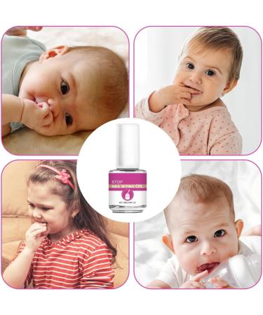  Hugsweet Hugsweet Thumb Sucking Nail Polish Anti-Bite Nail Polish | Bitter Oil Bite Nail Polish | Bitter Taste Nail Bite Plug No Bite Nail Polish - Buy Online on GoSupps.com