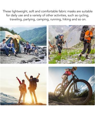 Reusable Black Dust Mask 20 Pack | Lightweight Breathable & Adjustable Strap | Washable Dust Cover for Men - Buy Online on GoSupps.com