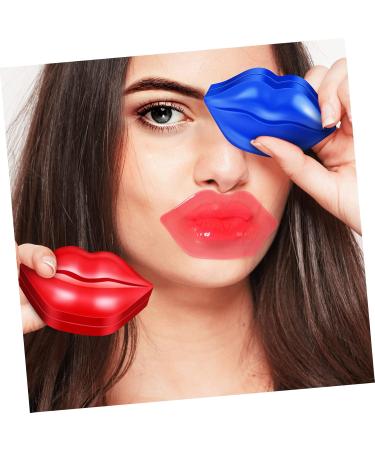 KOMBIUDA 2 Boxes Lip Mask Lipmask Lip Sheet Mask Portable Lip Gel Pads Sleeping Lip Gel Pads Lip Skin Mask Women Cosmetic Home Lip Moisturizing Tool Abundance Facial Mask Patch - Buy Online on GoSupps.com