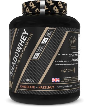 Dorian Yates ShadoWhey Concentrate Chocolate Hazelnut 2000g - Buy Online on GoSupps.com