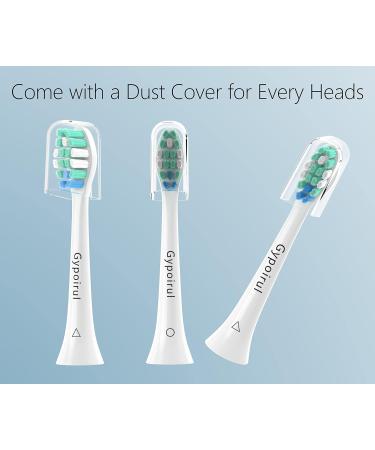 10 Pack Philips Sonicare Compatible Toothbrush Replacement Heads - Optimal Plaque Control Electric Brush Heads for 4100 5100 6100 9023 - Green-Blue - Buy Online on GoSupps.com