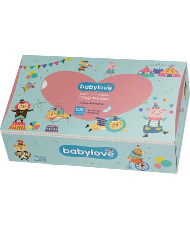 Babylove wet wipes and co (5x 150 wipes baby care wipes dry) 5x 100 wipes baby care wipes dry