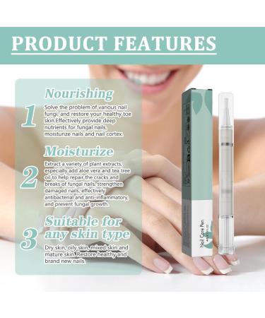 Stylo de Soin des Ongles des mains et des pieds Stylo anti-mycose pour ongles fortifiant pour les ongles l'huile de th ier et l'aloe vera (3 pi ces) - Buy Online on GoSupps.com