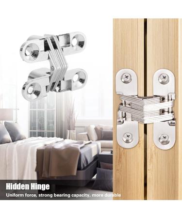 Buy Invisibly Hidden Cross-Covered Sensory Necklace - White Hinges Cabinet Fittings & Toddler Bite Ring Pearl Door Hinge | Silver XS (S) - International Shipping Available - Buy Online on GoSupps.com