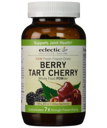 Eclectic Institute Raw Fresh Freeze-Dried Berry Tart Cherry Whole Food POWder 5.1 oz (144 g)