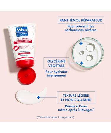 Mixa Cica-Mains Intense Repair Hand Cream Pack of 2 x 50 ml - Buy Online on GoSupps.com