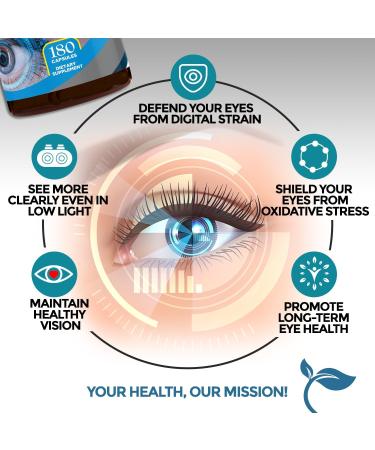 Natures Zest Macu XL - Lutein and Zeaxanthin Supplement - 180 Capsules - Buy Online on GoSupps.com