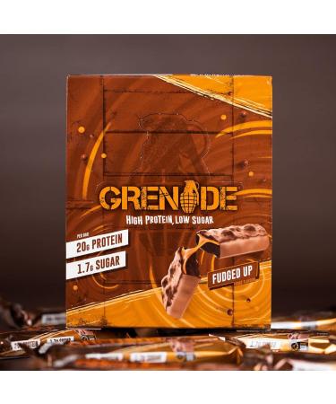 Buy Grenade Carb Killa High Protein Low Sugar Candy Bars - Fudged Up (12x60g Pack of 6) - International Shipping Available - Buy Online on GoSupps.com