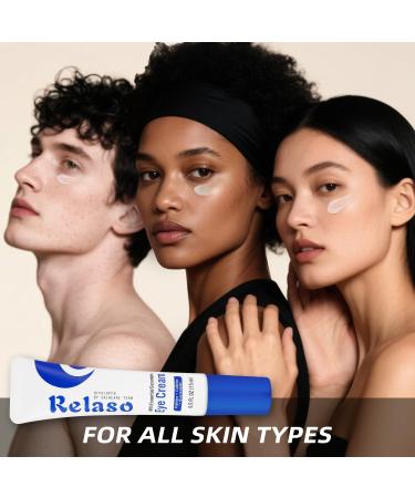 Eye Cream for Wrinkles & Crows Feet - with Essential Ceramides Peptides & Caffeine & Niacinamide - Reduce Puffiness & Bags Under Eyes Under Eye Cream for Women & Men 0.5 Oz Fragrance Free - Buy Online on GoSupps.com