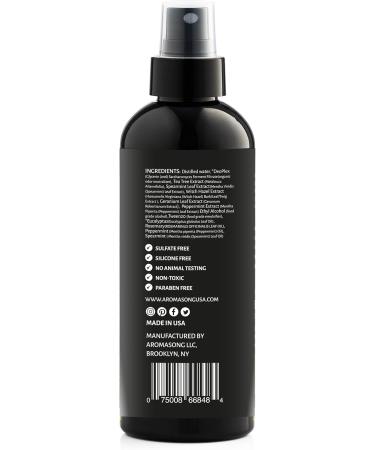 Aromasong Natural Shoe Deodorizer and Foot Spray - Fresh - 4 Fl Oz. - Buy Online on GoSupps.com