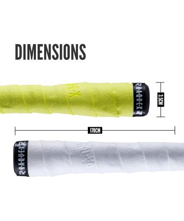 Raquex Chamois Hockey Stick Grip - Super Grippy Soft & Absorbent | Yellow 1 Grip - International Shipping Available - Buy Online on GoSupps.com