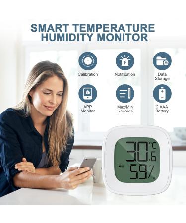 Ankilo Wireless Thermometer Hygrometer - New Bluetooth Upgrade for Accurate Indoor Climate Monitoring - Buy Online on GoSupps.com