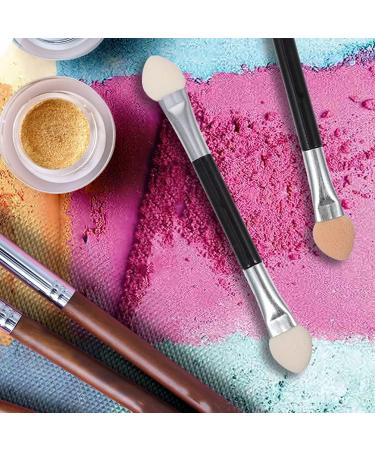 EXCEART Dual End Eyeshadow Brush Double- ended Aluminum Tube Latex Eye Shadow Stick Eye Shadow Brush Sponge Applicator Disposable Eye Shadow Brush Portable Eye Detail Brush 40 Pcs Eye Makeup - Buy Online on GoSupps.com