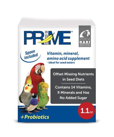 Hagen Bird Supplement for All Birds Prime Vitamin Supplement 1.1 oz