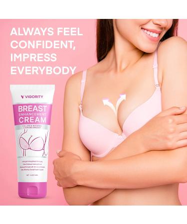 Breast Enhancement Cream - Natural Formula for Growth & Enlargement | Lift, Firm & Tighten Naturally - Buy Online on GoSupps.com