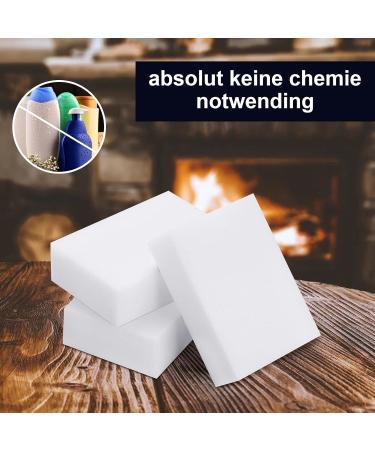 Trintion 50-Pack Melamine Magic Eraser Sponges | Powerful Water-Activated Cleaning for Dirt & Stains - Buy Online on GoSupps.com