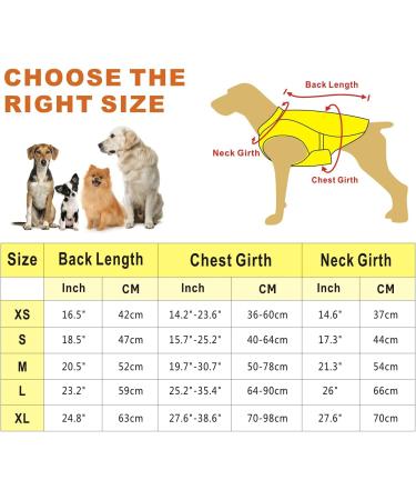 Shop MOSUCOURL Dog Cooling Vest | Summer Breathable Jacket for Outdoor Activities - Perfect for Hiking Training & Swimming (Yellow Size S) - Buy Online on GoSupps.com