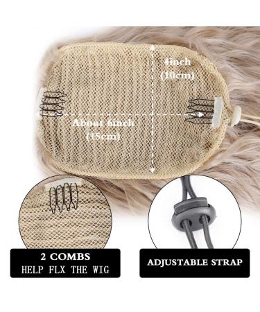Pferdeschwanz Hair Clip Extension - Natural Blonde Afro Curly Ponytail for Braids 24/613 - 60.96 cm (1 Pack) - International Shipping Available - Buy Online on GoSupps.com