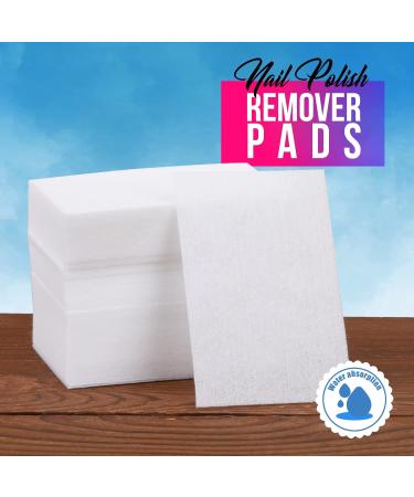 Fandamei Nail Polish Remover Tools Set - 500 Cotton Pads Nail Clips & Stainless Steel Shaver | Perfect for Gel Nails - Buy Online on GoSupps.com