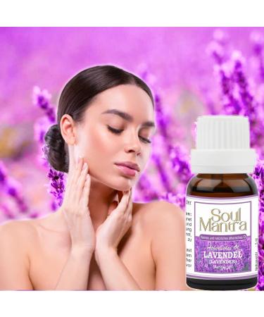 Soul Mantra Lavender Oil - Aromatherapy Essential Oil for Diffusers & Relaxation | 5ml 30ml Options - Buy Online on GoSupps.com