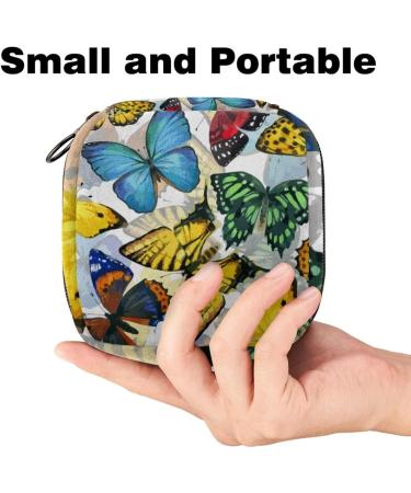 Colorful Butterfly Pattern Napkin Carpets & Portable Menstrual Cups for Teens & Women - Shop Now! - Buy Online on GoSupps.com