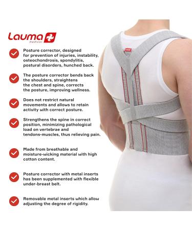 PC302 Posture Corrector with Metal Inserts - Improve Posture & Comfort | International Shipping - Buy Online on GoSupps.com