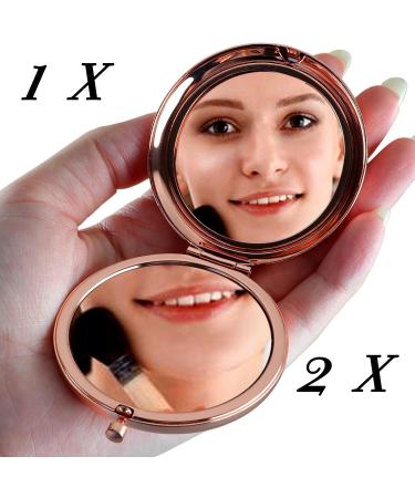 Gifts for 15 Year Old Girls 15th Birthday Gifts for Teen Girls Rose Gold Compact Cute for Purse Travel Folding Hand Mirror for Sister Daughter Niece Teen Girls Granddaughter - Buy Online on GoSupps.com
