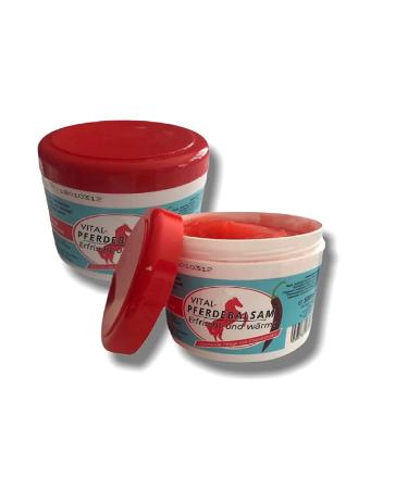 2x 500ml horse ointment warming extra strong | Horse balm | Massage gel | Sports gel | Warming ointment with chili extract - Buy Online on GoSupps.com