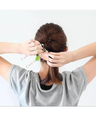 Butterflies Tassel Hair Clip | 3D Butterflies Clips | Hair Fashion Accessories Elegant Tassel Butterflies Hairpins Alloy Barrettes Tassel Butterflies -Shaped Hair Clip for Ladies Girls - Buy Online on GoSupps.com