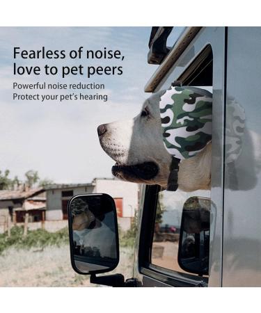 YYCFB Dog Earmuffs | Hearing Protection for Dogs | Noise Protection for Fireworks | Camouflage Design - Buy Online on GoSupps.com