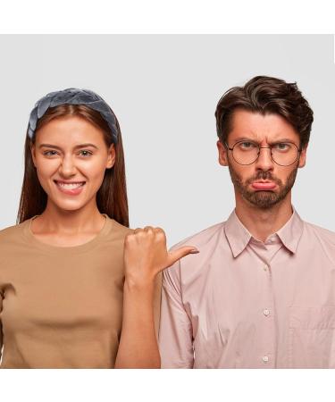 Vintage Gray Braided Headband - Rockabilly Fashion Hair Accessories for Women & Girls - Buy Online on GoSupps.com