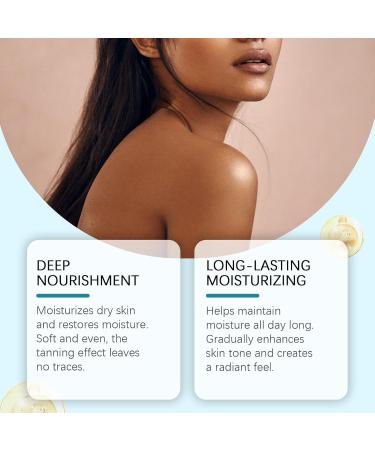 Nourishing Skin Tanning Cream Sunless Tanning Bronze Moisturizing Gentle Skin Care Tanning Cream - Buy Online on GoSupps.com