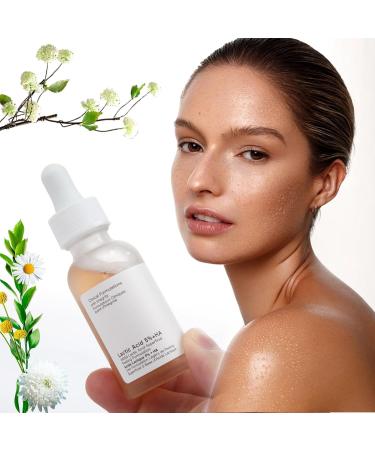 Lactic Acid Serum for Women | 30ML Exfoliating Moisturizer with 5% Lactic Acid & Hyaluronic Acid - Best for Dry Skin - Buy Online on GoSupps.com