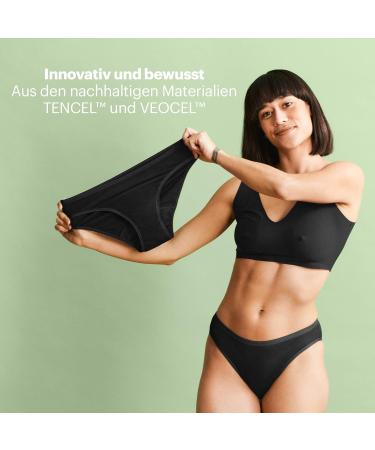 Allmatters Period Underwear - Spout-Proof Eco-Friendly & Reusable Extra Roast Black XL (Single Pack) - Buy Online on GoSupps.com