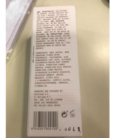 Beaute Mediterranea Face Mist 100ml - Hydrating Spray for Nourishing Hydration - All-Natural Ingredients - Kale and Rose Water components - Refreshing and Moisturizing Skincare - Buy Online on GoSupps.com