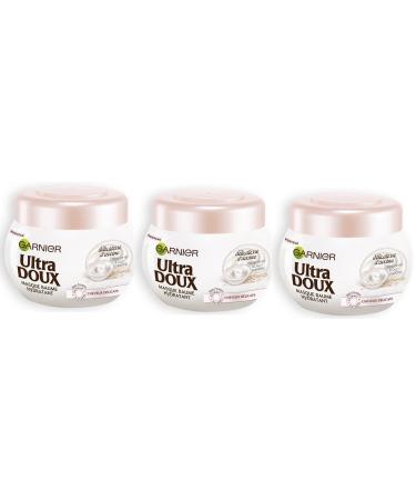 Garnier Ultra Doux Oat Delicacy - Mask for Fine and Delicate Hair - Pack of 3