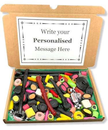 Liquorice Sweet Hamper Birthday Gift Fathers Day Gift Mothers Day Present Gift for Liquorice Lover (450g) - Buy Online on GoSupps.com