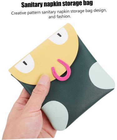 Minkissy Women's Bandage Bag - Stylish Menstruation Storage Pocket for Towel & Napkin 13.5x12cm - Buy Online on GoSupps.com
