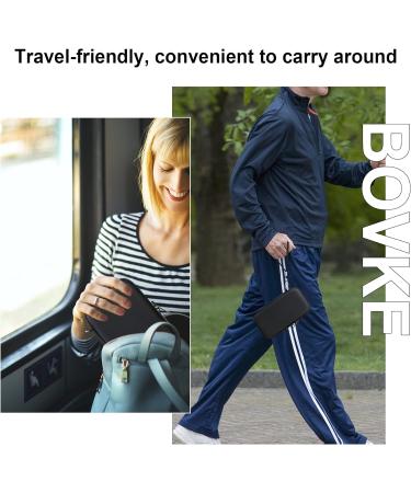 BOVKE Diabetic Supplies Travel Case - Storage Bag for Testing Kit & Supplies, Black - Buy Online on GoSupps.com